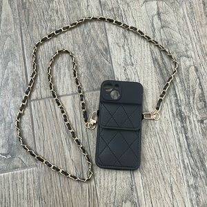 iPhone 13 crossbody wallet